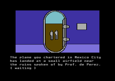 Mask of the Sun screenshot 2 for Commodore 64